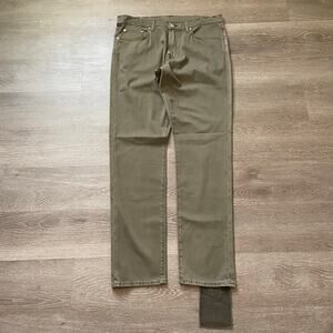 FLAW Citizens of Humanity Slim Pant Men's 33x31 Tobacco Stretch Fabric Sample